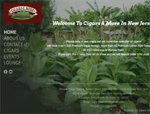 Tablet Screenshot of cigarsnmorenj.com